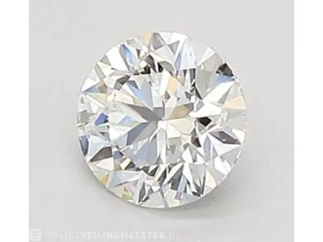 Diamant - 0.34 karaat diamant (gecertificeerd) - afbeelding 1 van  3