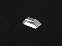 Diamant - 0.35 carat baguette geslepen diamant (gecertificeerd) - afbeelding 2 van  4