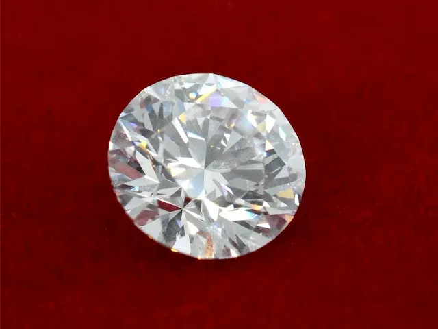 Diamant - 0.38 karaat briljant diamant (gecertificeerd) - afbeelding 2 van  3