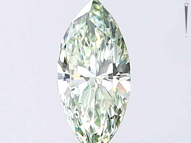 Diamant - 0.40 carat natuurlijke fancy colour diamant - afbeelding 2 van  5