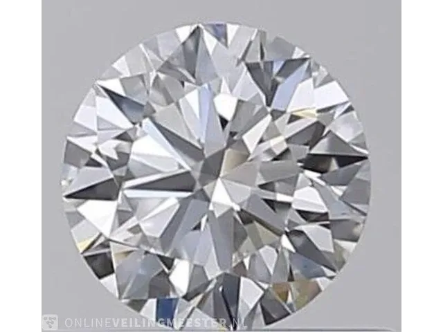 Diamant - 0.40 karaat diamant (gecertificeerd) - afbeelding 1 van  3