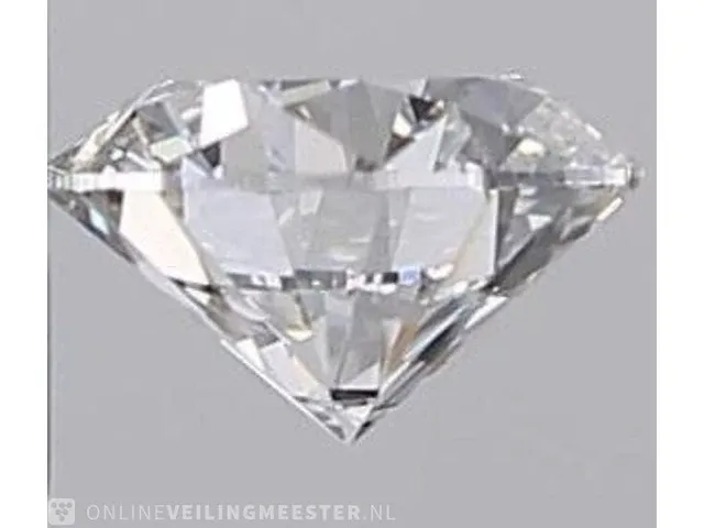 Diamant - 0.40 karaat diamant (gecertificeerd) - afbeelding 2 van  3