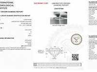 Diamant - 0.40 karaat diamant (gecertificeerd) - afbeelding 3 van  3