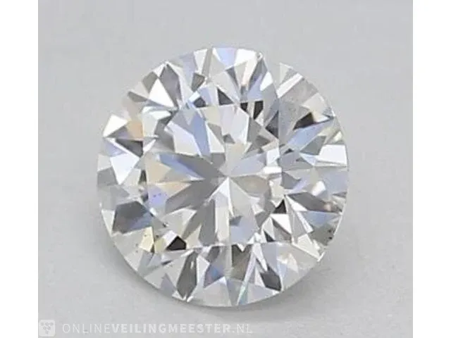 Diamant - 0.40 karaat diamant (gecertificeerd) - afbeelding 1 van  3