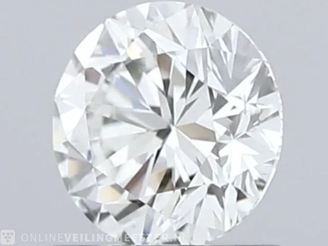 Diamant - 0.41 karaat diamant (igi gecertificeerd) - afbeelding 1 van  5