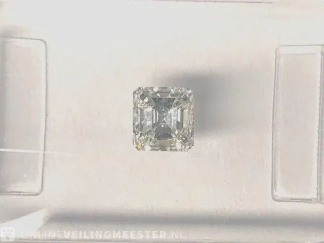 Diamant - 0.41 karaat echte diamant (gecertificeerd) - afbeelding 1 van  5