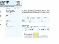 Diamant - 0.41 karaat echte diamant (gecertificeerd) - afbeelding 5 van  5