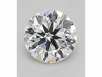 Diamant - 0.42 carat briljant geslepen diamant (gecertificeerd) - afbeelding 1 van  3
