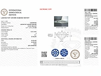 Diamant - 0.42 carat briljant geslepen diamant (gecertificeerd) - afbeelding 3 van  3