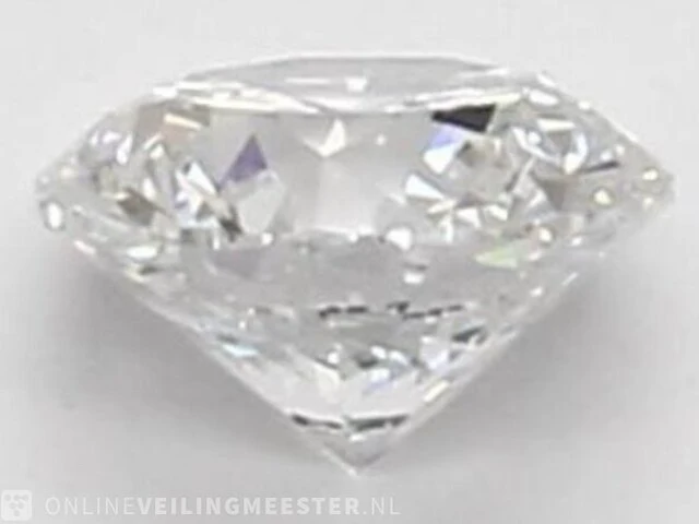 Diamant - 0.42 karaat briljant geslepen diamant (gecertificeerd) - afbeelding 2 van  3