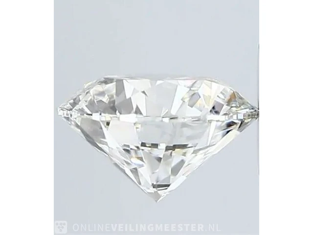 Diamant - 0.42 karaat briljant geslepen diamant (gecertificeerd) - afbeelding 2 van  5