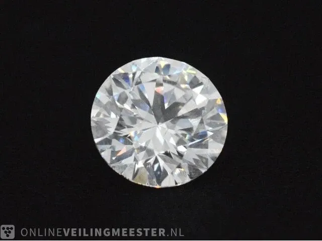 Diamant - 0.42 karaat diamant (gecertificeerd) - afbeelding 1 van  3