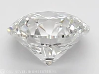 Diamant - 0.43 karaat briljant diamant (igi gecertificeerd) - afbeelding 1 van  5