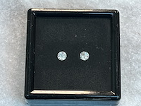 Diamant - 0.44 carat natuurlijke diamant koppel gassan 121 - afbeelding 1 van  2