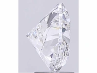 Diamant - 0.50 carat hart vorm geslepen diamant (gecertificeerd) - afbeelding 2 van  3