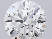 Diamant - 0.50 karaat briljant diamant (gecertificeerd) - afbeelding 1 van  3