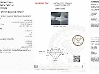 Diamant - 0.50 karaat briljant diamant (gecertificeerd) - afbeelding 3 van  3