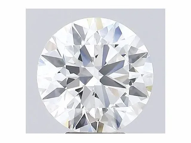 Diamant - 0.50 karaat briljant diamant (gecertificeerd) - afbeelding 1 van  4