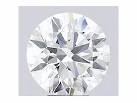 Diamant - 0.50 karaat briljant diamant (gecertificeerd) - afbeelding 1 van  4