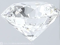 Diamant - 0.50 karaat briljant geslepen diamant (gecertificeerd) - afbeelding 2 van  4