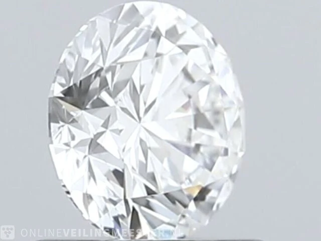 Diamant - 0.50 karaat briljant geslepen diamant (gecertificeerd) - afbeelding 4 van  4