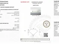 Diamant - 0.50 karaat diamant (igi gecertificeerd) - afbeelding 3 van  5