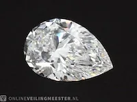 Diamant - 0.50 karaat diamant (igi gecertificeerd) - afbeelding 1 van  4