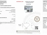 Diamant - 0.50 karaat diamant (igi gecertificeerd) - afbeelding 3 van  4