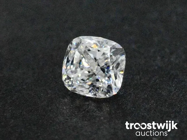 Diamant - 0.50 karaat echte diamant (gecertificeerd) - afbeelding 1 van  3