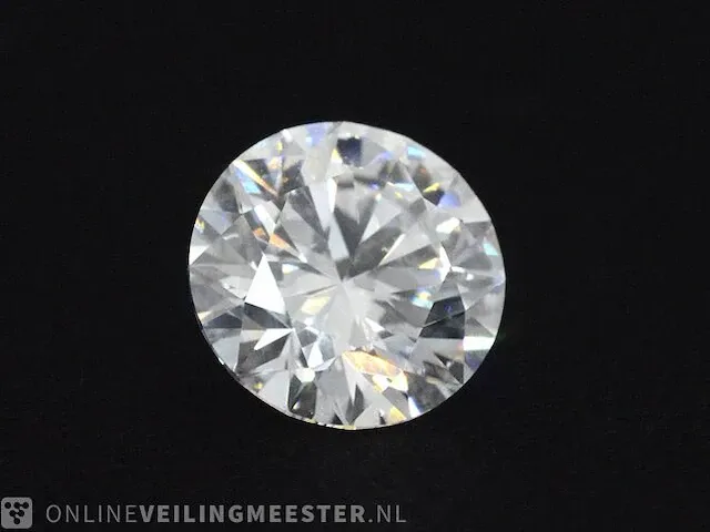Diamant - 0.50 karaat echte diamant (gia gecertificeerd) - afbeelding 1 van  4