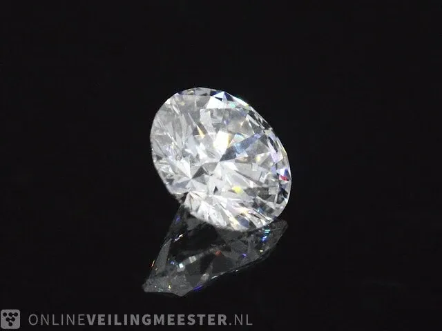 Diamant - 0.50 karaat echte diamant (gia gecertificeerd) - afbeelding 2 van  4