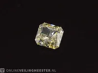 Diamant - 0.50 karaat echte fancy diamant (gia gecertificeerd) - afbeelding 2 van  4