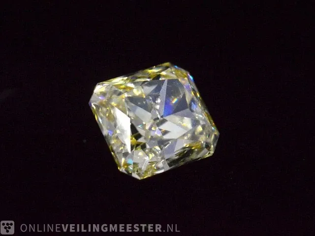 Diamant - 0.50 karaat echte fancy diamant (gia gecertificeerd) - afbeelding 4 van  4