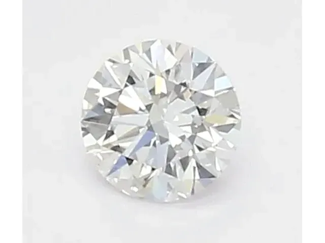 Diamant - 0.51 karaat briljant diamant (gecertificeerd) - afbeelding 1 van  4