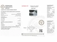 Diamant - 0.51 karaat briljant diamant (gecertificeerd) - afbeelding 3 van  4