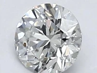 Diamant - 0.51 karaat briljant geslepen diamant (gecertificeerd) - afbeelding 1 van  5