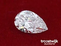 Diamant - 0.51 karaat echte diamant (gecertificeerd) - afbeelding 1 van  3
