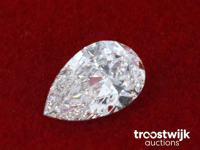 Diamant - 0.51 karaat echte diamant (gecertificeerd) - afbeelding 2 van  3