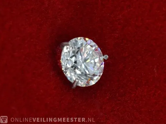 Diamant - 0.51 karaat echte diamant (hrd gecertificeerd) - afbeelding 2 van  3