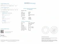 Diamant - 0.51 karaat echte diamant (hrd gecertificeerd) - afbeelding 3 van  3