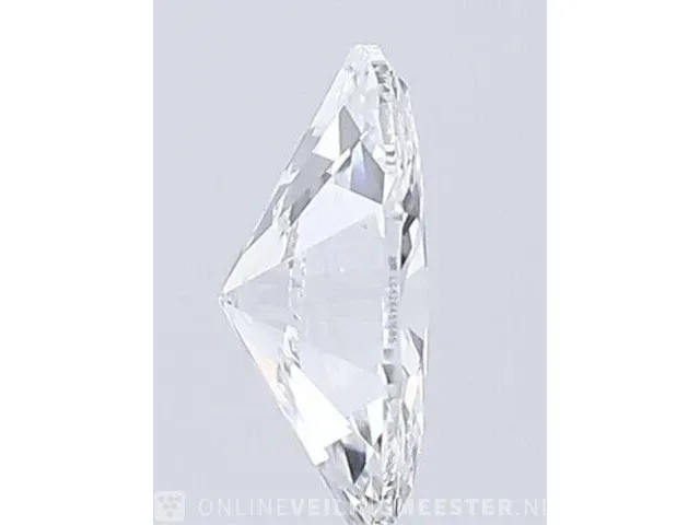 Diamant - 0.51 karaat ovaal geslepen diamant (gecertificeerd) - afbeelding 2 van  4