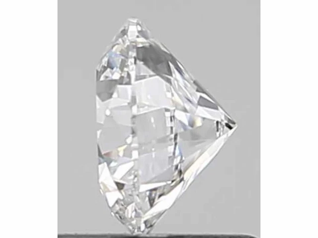 Diamant - 0.52 carat briljant geslepen diamant (gecertificeerd) - afbeelding 2 van  3