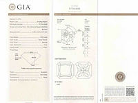 Diamant - 0.52 carat natuurlijke fancy diamant (gecertificeerd) - afbeelding 3 van  5