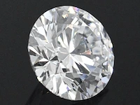 Diamant - 0.52 carat natuurlijke starcut briljant geslepen diamant (gecertificeerd) - afbeelding 1 van  5