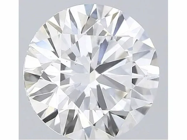 Diamant - 0.52 karaat briljant diamant (gecertificeerd) - afbeelding 1 van  2