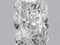 Diamant - 0.52 karaat kussenvorm geslepen diamant (gecertificeerd) - afbeelding 1 van  5