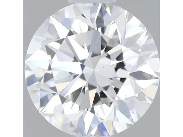 Diamant - 0.53 karaat briljant diamant (gecertificeerd) - afbeelding 1 van  4