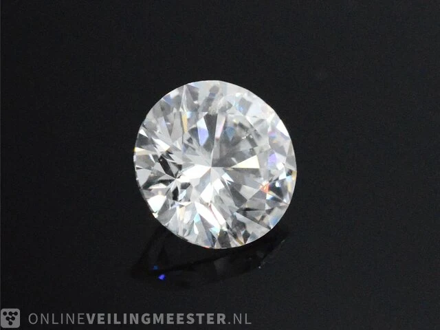 Diamant - 0.53 karaat echte natuurlijke starcut briljant geslepen diamant (gecertificeerd) - afbeelding 1 van  3