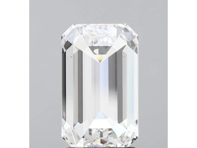 Diamant - 0.54 carat natuurlijke emerald geslepen diamant - afbeelding 1 van  4