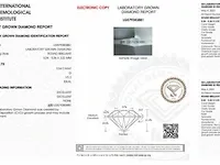 Diamant - 0.54 karaat diamant (gecertificeerd) - afbeelding 3 van  3